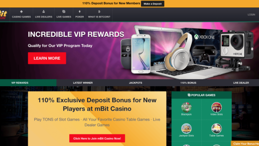 mBIt Bitcoin Casino Announces Revamped VIP Program Inside Bitcoins News, Price, Events