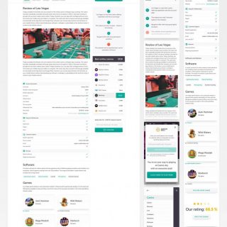 Gambling Deals. Casino Reviews and Comparisons website by Daniel Bograd on Dribbble
